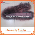 Raccoon Fur Trim for Hood, real fur